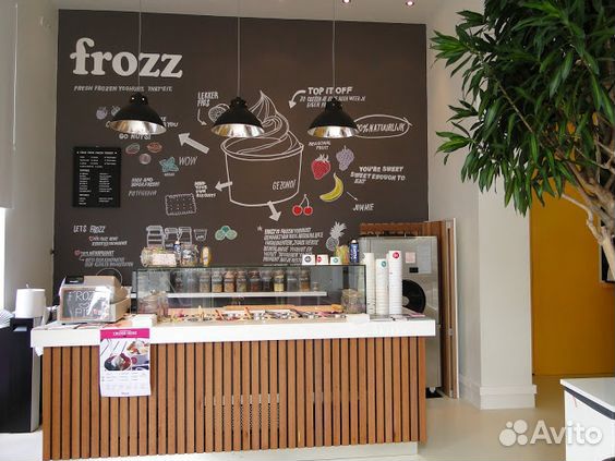 Островок кофе с собой, Мебель для бизнеса