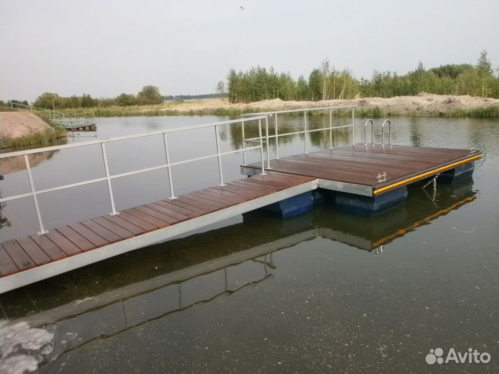 Причалы понтоны