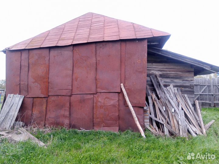 Сруб дома на разбор
