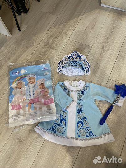 Костюм снегурочки на девочку