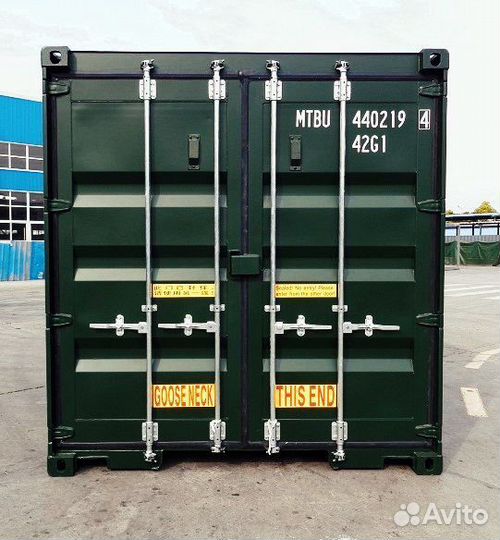 Морские и сухопутные контейнеры 40 футов, 40 Double door container