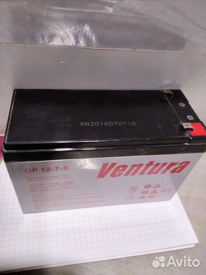 Аккумулятор 12v 7Ah