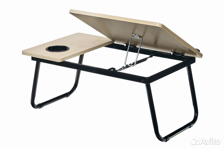 Стол складной с подъёмной крышкой и подстаканнико