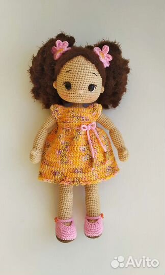 Вязаная кукла