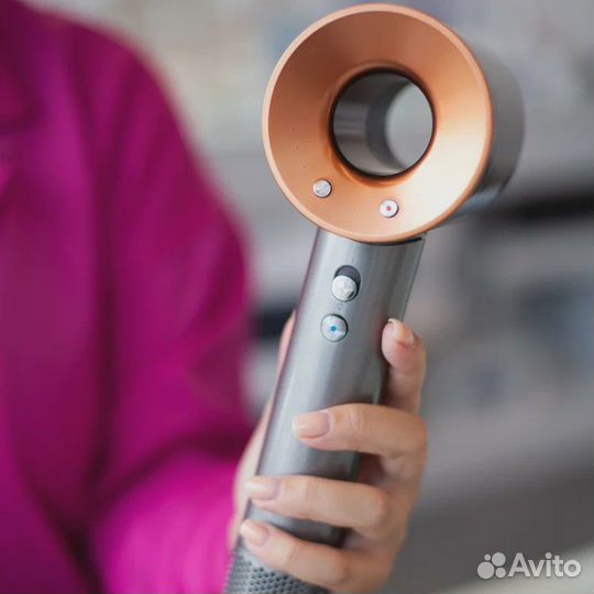 Фен Dyson Supersonic HD07, Никель / Медь
