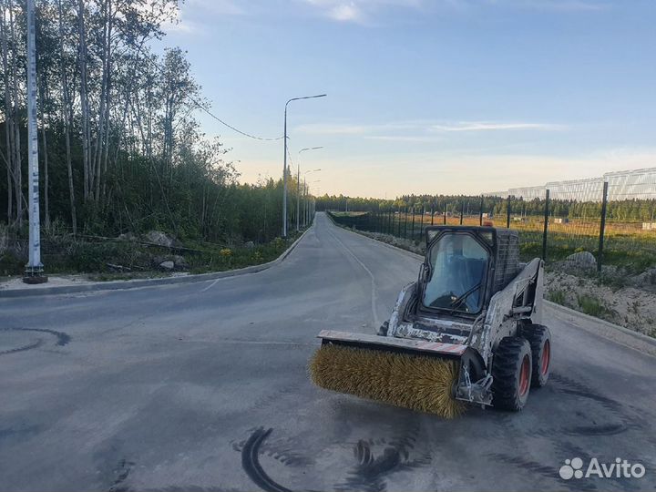 Услуги минипогрузчика