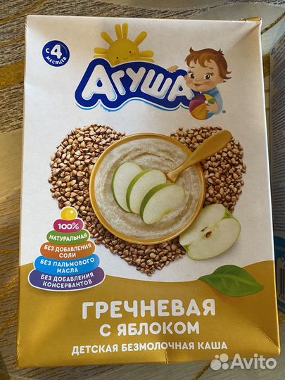 Молочная каша агуша