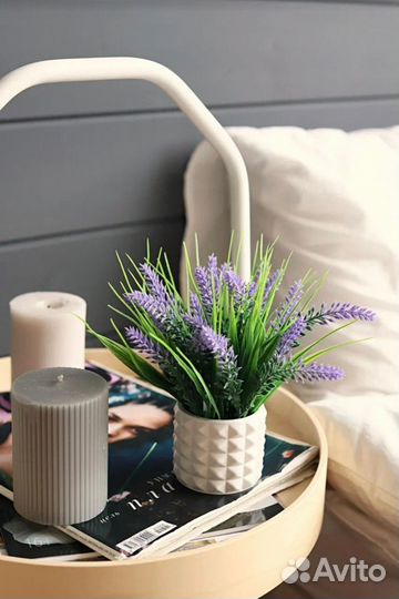 Искусственные цветы растения декор зелень кашпо