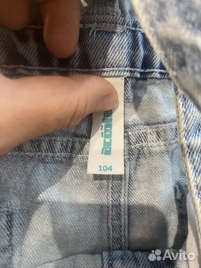 Шорты джинсовые