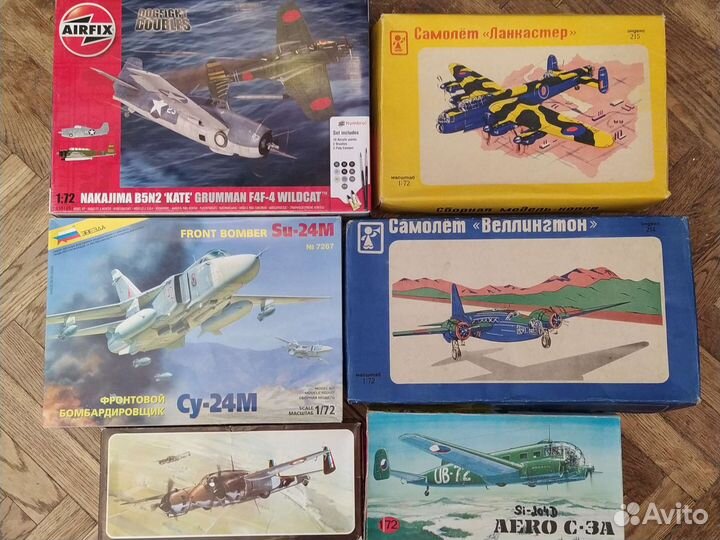 Сборные модели самолетов 1:72