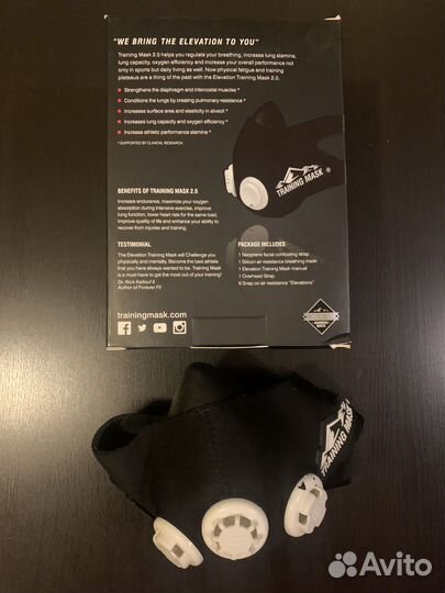 Спортивная маска распиратор