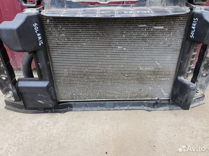 Кассета радиаторов Hyundai Solaris HCR G4FG