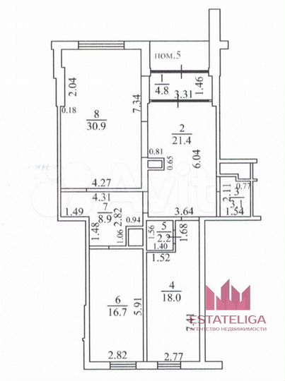 Сдам помещение свободного назначения, 106 м²