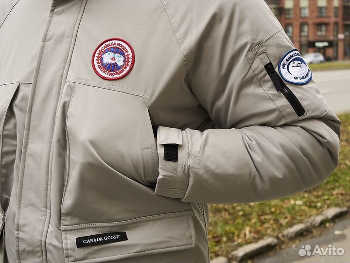 Мужская зимняя куртка парка Canada Goose