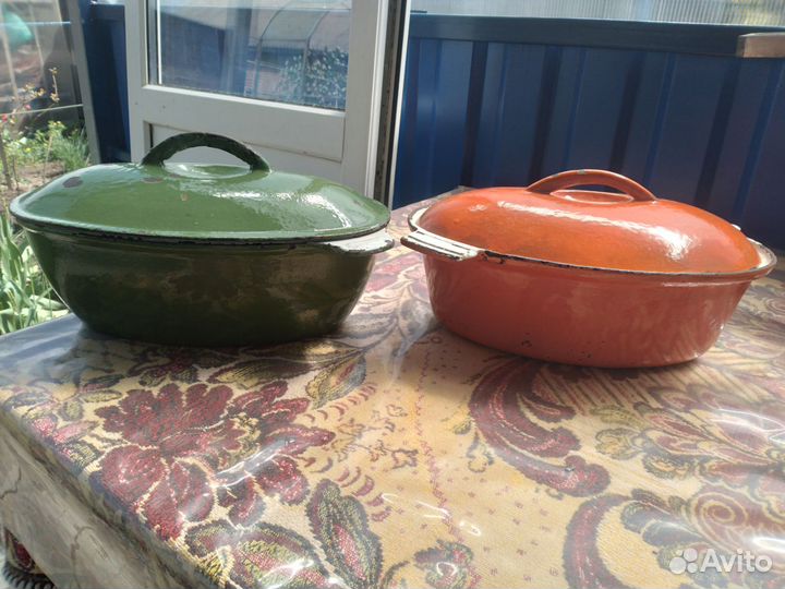 Утятница чугунная СССР