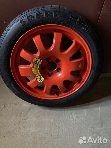 R18 Pirelli Spare Tyre 135/80, PCD 5x108 DIA 63.4