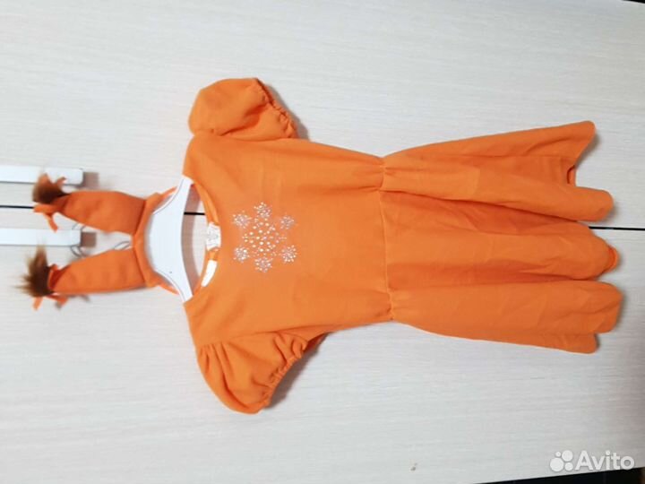 Новогодний костюм для девочки Белочка