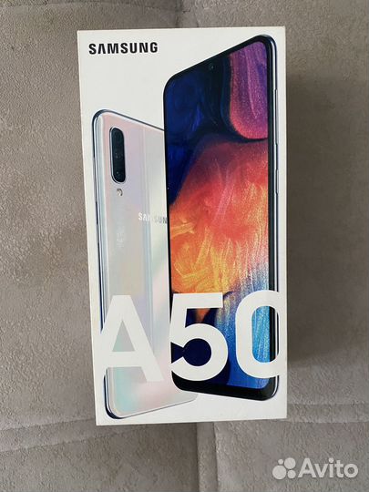 Каробка от samsung galaxyа50
