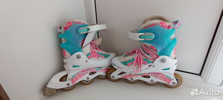 Ролики детские на 4 колесах 34-37