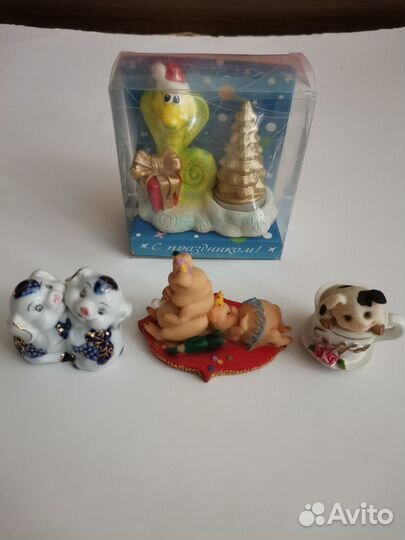 Статуэтки гжель и другие