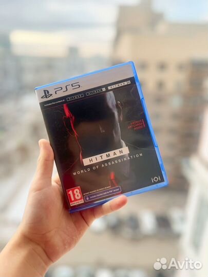 Hitman world of assassination ps5 диск