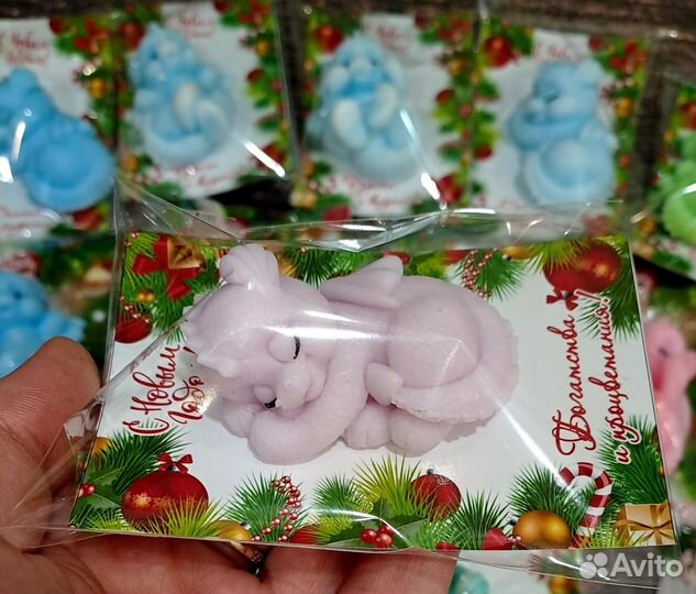 Мыло ручной работы дракоша