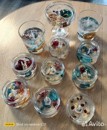 Свечи гелевые