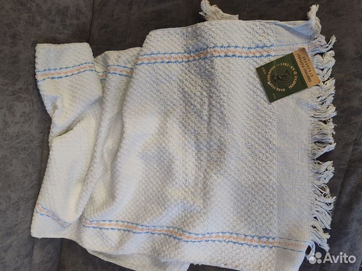 Махровые полотенца СССР 4 штуки