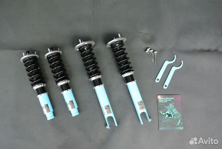 Новые койловеры KT Racing для Honda Accord