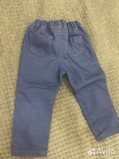 Брюки на девочку 80