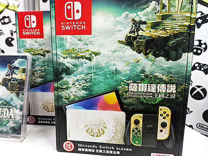 Nintendo Switch Oled 64Gb Zelda Tears Kingdom NEW