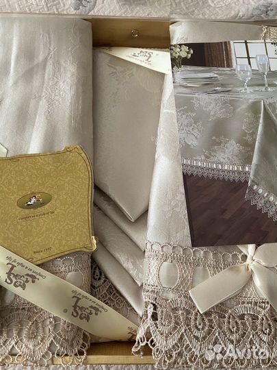 Скатерть новая Комплект столового белья Comfort as