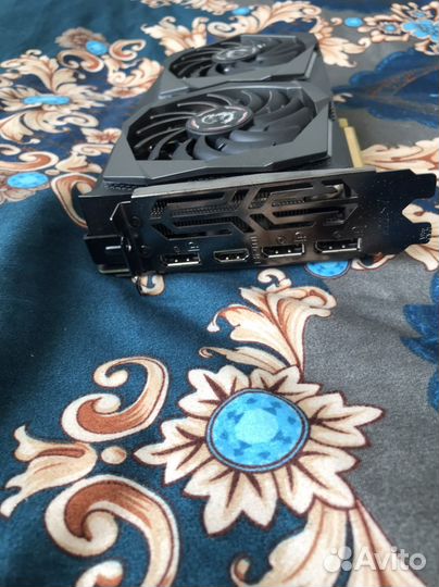 MSI GTX 1660 super gaming X 6GB гарантия