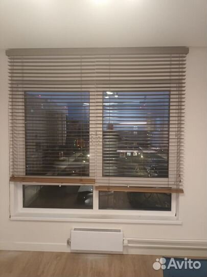 Деревянные горизонтальные жалюзи