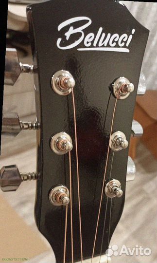 Гитара новая с комплектом аксессуаров (Арт.60673)