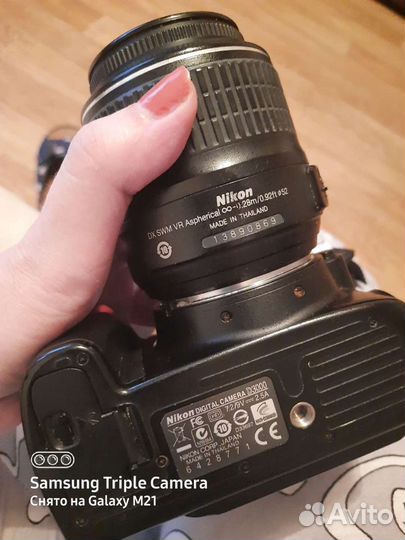 Зеркальный фотоаппарат nikon d 3000