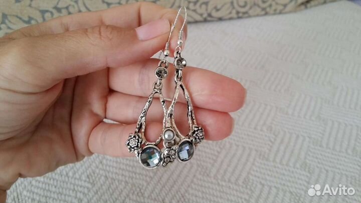 Серьги бижутерия