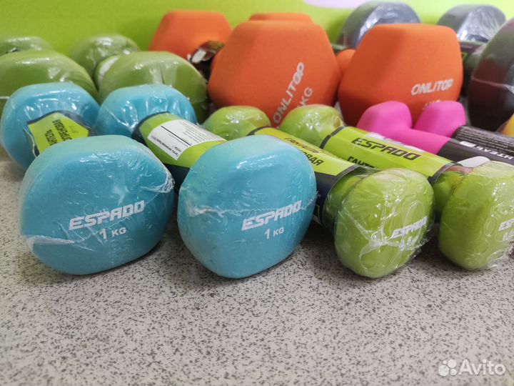 Гантели неопреновые