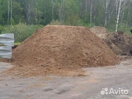 Песок карьерный с доставкой