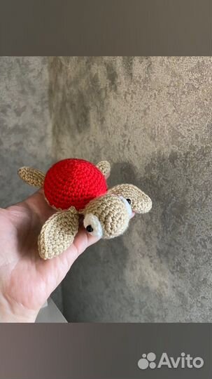 Черепашки морские вязаная игрушка