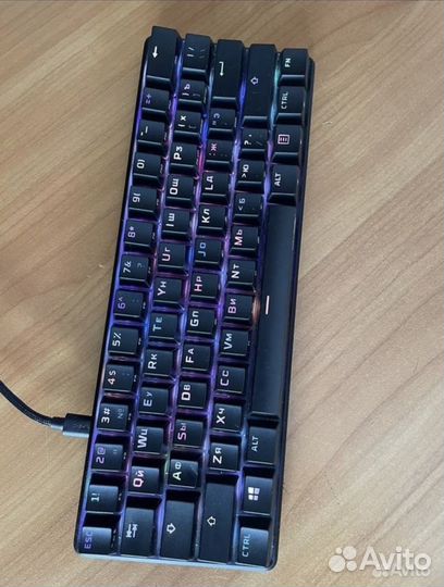 Игровая клавиатура hyperx alloy origins 60
