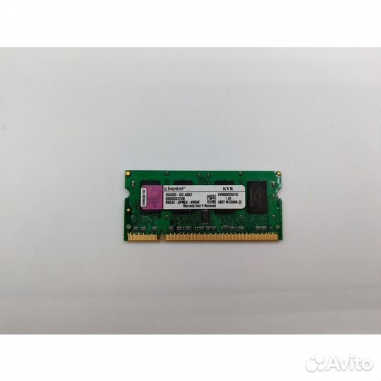 Модуль памяти Kingston kvr800d2s6/1g, DDR2, 1 Гб