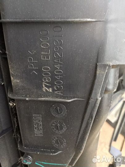 Торпедо Nissan Tiida (C11) I рестайлинг (2008-2014