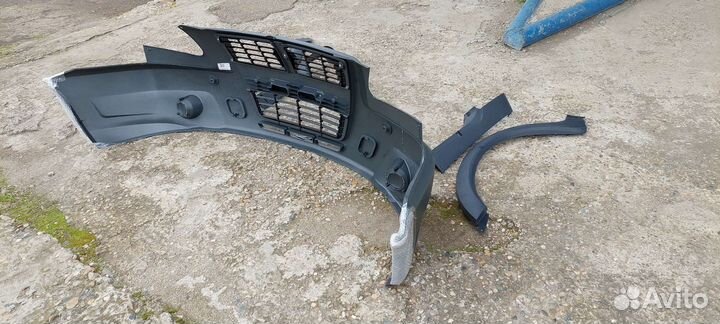 Бампер на Газель-Бизнес с обвесом. Новый