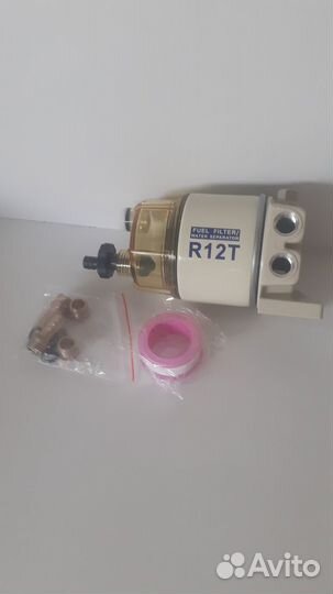 Топливный фильтр сепаратор R12T в сборе, фильтра
