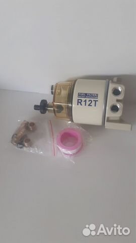Топливный фильтр сепаратор R12T в сборе, фильтра