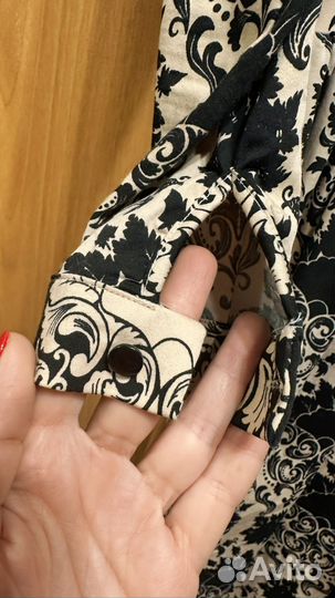 Длинное платье в пол с длинным рукавом