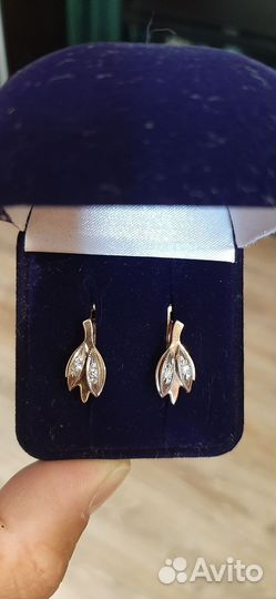 Серьги с бриллиантами