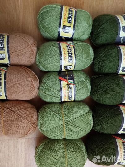 Пряжа чистошерстяная премиального качества