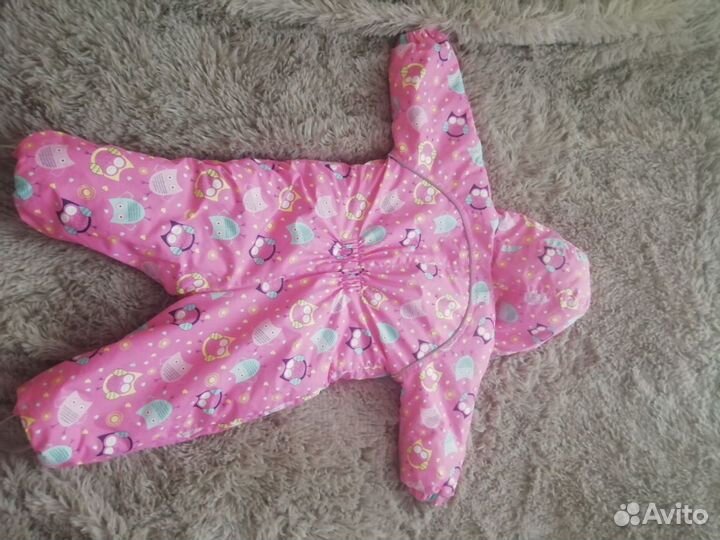 Зимний комбинезон crockid для девочки